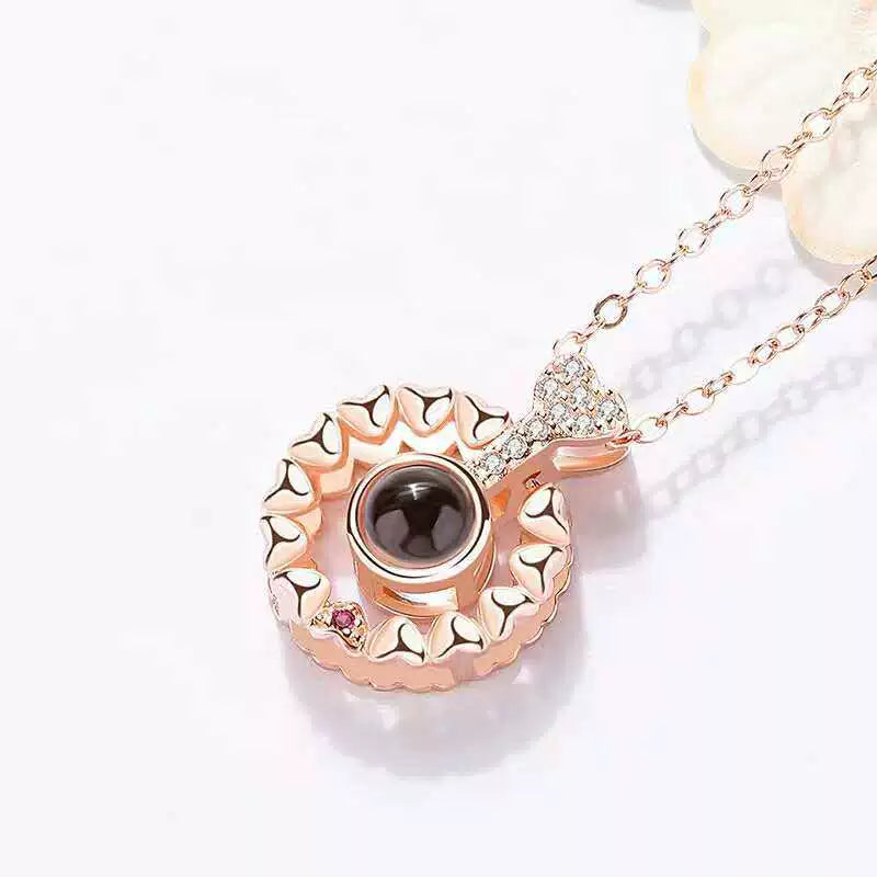 Personalized Pavé Layered Necklace