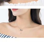 Eyes Only For You projection necklace、custom photo projection pendant、personalized memory jewelry、hidden photo necklace、romantic couple gift、keepsake necklace