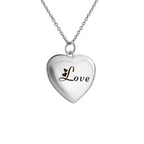 Minimalist Heart Locket Necklace, Elegant Heart Pendant Clavicle Chain for Women