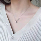 Love Memory Projection Necklace TikTok Trend 100 Languages I Love You Pendant（Micro-carved images）