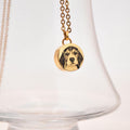 Personalized Pet Photo Engraved Necklace – Custom Memorial Pendant for Dogs & Cats