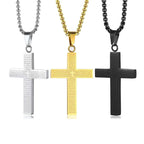 Religious Confirmation Necklace | 14K Gold Plated Cross & Virgin Mary Pendant | Catholic Faith Gift