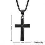 Religious Confirmation Necklace | 14K Gold Plated Cross & Virgin Mary Pendant | Catholic Faith Gift