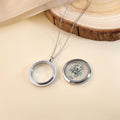 Custom Pet Photo Engraved Necklace – Personalized Memorial Pendant for Dogs & Cats